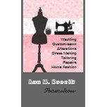 Cartes de visite Mode et Couture