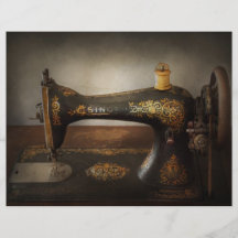 Couture - chantez une chanson prospectus avec motif