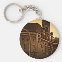 Couverture Ancien Navire Porte-clef