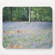 Couverture bleue tapis de souris