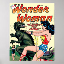 Couverture comique de femme de merveille posters