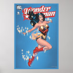 Couverture comique de femme de merveille posters