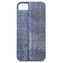 Couverture de denim coque iPhone 5