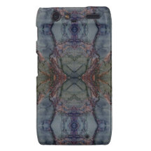 Couverture de marbre de Razr de motif de fonte de  Étui Droid RAZR