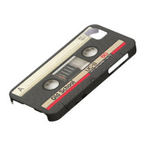couverture d'enregistreur à cassettes de vieille é coques iPhone 5