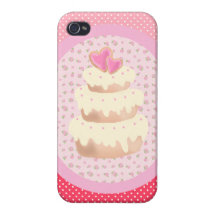 Couverture d'Iphone 4 de gâteau Étuis iPhone 4