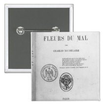 Couverture, première édition de 'Les Fleurs du Badge