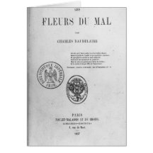 Couverture, première édition de 'Les Fleurs du Carte