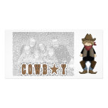 Cowboy Photocard Cartes De Vœux Avec Photo