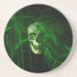 Cr�ne dans la fum�e verte - dessous de verre