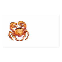 Crabe Cartes De Visite Personnelles