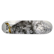 Crâne d'accident skateboard customisable