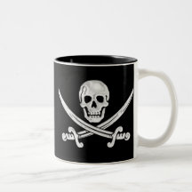 Crâne de jolly roger tasse
