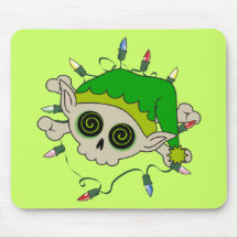 Crâne d'Elf Tapis De Souris