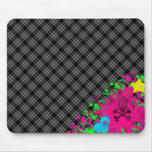 Crâne d'Emo Tapis De Souris
