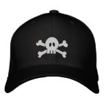 Casquettes brodées avec tête de mort