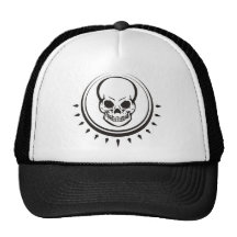 crâne frais casquettes de camionneur