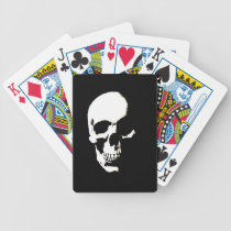 Crâne jeux de cartes