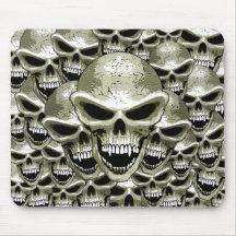 Crânes Mousepad Tapis De Souris