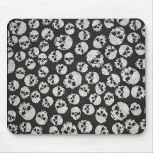 crânes tapis de souris