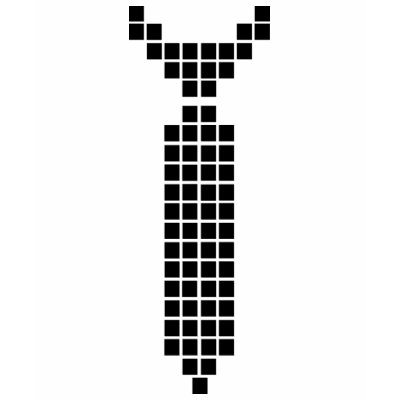 Cravate de pixel par Thinkdifferent