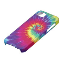 Cravate hippie de ciel teinte coques iPhone 5 Case-Mate