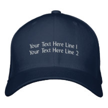 Créez votre propre casquette casquette brodée