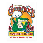 CREOLE-CROC CARTE POSTALE