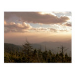 Crépuscule au dôme de Clingman Cartes Postales