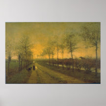 Crépuscule par Willem Maris Posters