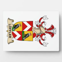 CREST van de Familie van Löffler Foto Plaat
