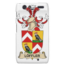 CREST van de Familie van Löffler Droid RAZR Hoesjes