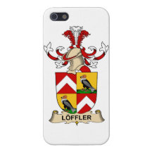 CREST van de Familie van Löffler iPhone 5 Cover