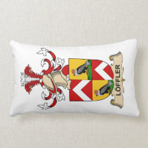 CREST van de Familie van Löffler Lounge Kussens