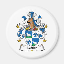 CREST van de Familie van Loffler Koelkast Magneetje