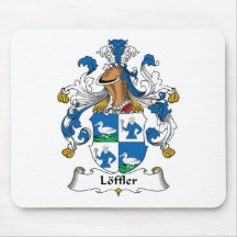 CREST van de Familie van Loffler Muis Mat