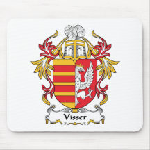 CREST van de Familie van Visser Muis Matten