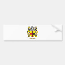 CREST van Familie tien Broek (Wapenschild) Bumperstickers