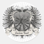 CREST van kunstschaatsen Stickers