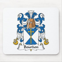 Crête de famille de bourdon tapis de souris