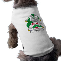 Crête de famille de Bragg Manteaux Pour Chien