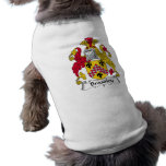 Crête de famille de Broadley Tee-shirts Pour Animaux Domestiques