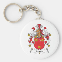 Crête de famille de Graser Porte-clefs