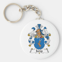 Crête de famille de Jung Porte-clefs