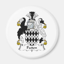 Crête de famille de sabot magnets pour réfrigérateur