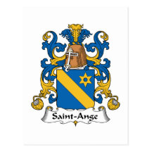 Crête de famille de Saint-Ange Carte Postale