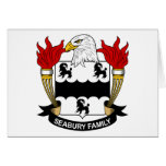Crête de famille de Seabury Carte De Vœux