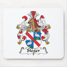Crête de famille de Sieger Tapis De Souris