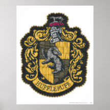 Crête de Hufflepuff Poster