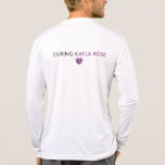 CRK- T-shirt micro de fibre de longue douille